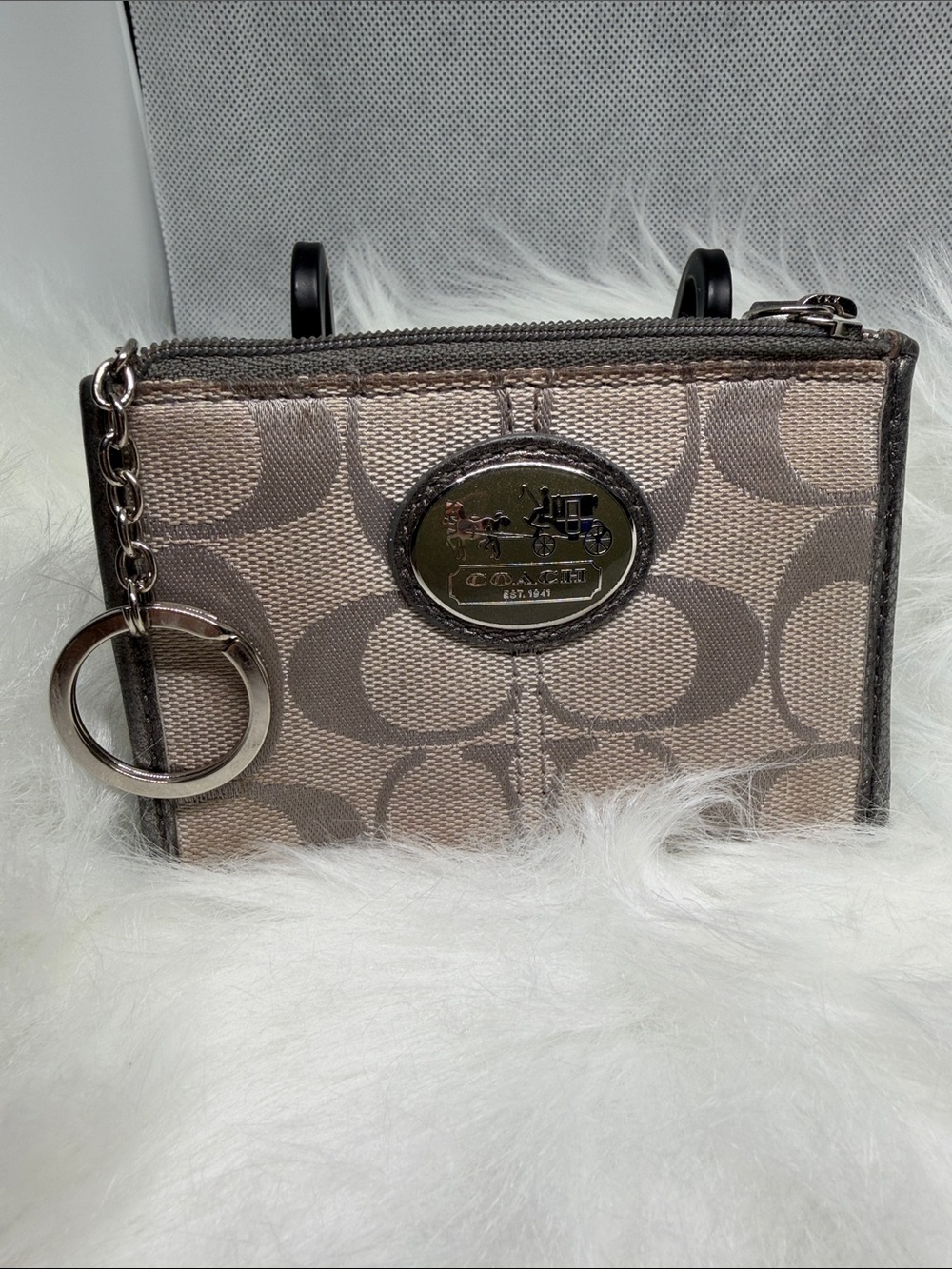 🍊2/$30 - Coach Zip Card Case Wallet
